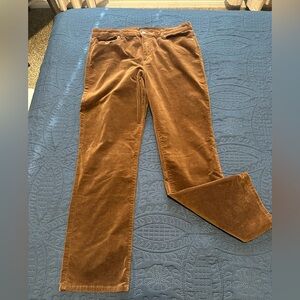 Well Worn Brown Corduroy Pants